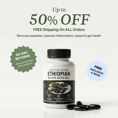 PureVitals - Ethiopian Black Seed Oil